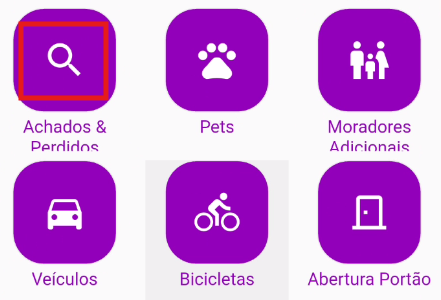 Acesso Achados & Perdidos