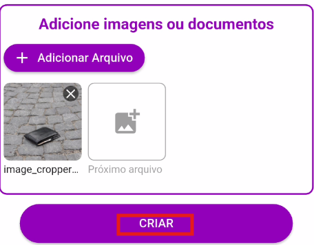 Acesso Achados & Perdidos